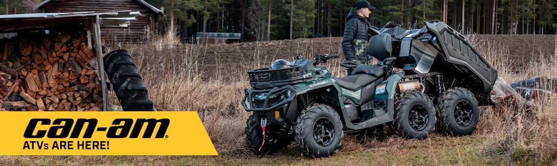 New Can-Am ATVs
